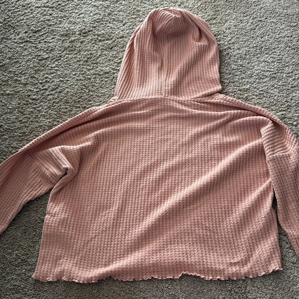 Pink Roxy hoodie - Picture 2 of 3